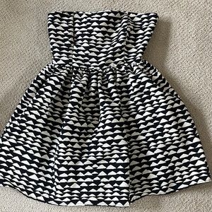 Strapless cocktail/party dress